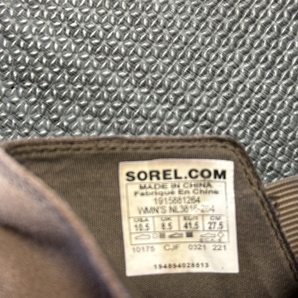 SOREL Evie Pull-on Wedge Bootie, Waterproof Suede Leather - Women’s Size 10.5 - Picture 11 of 12